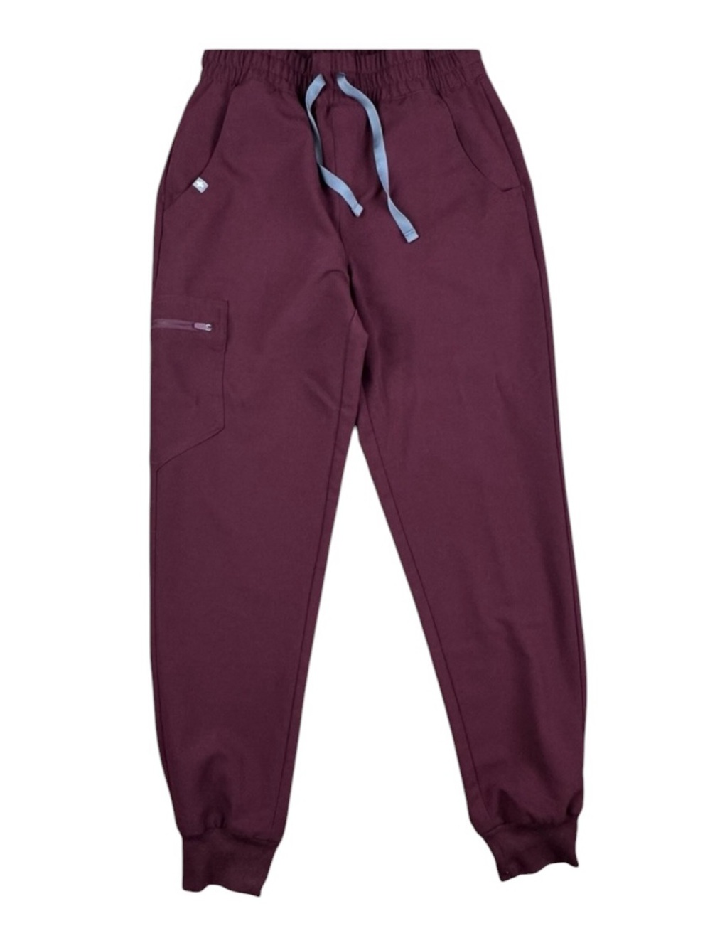 The FIGS Scrub Pants Womens Small Maroon Jogger Technical Collection